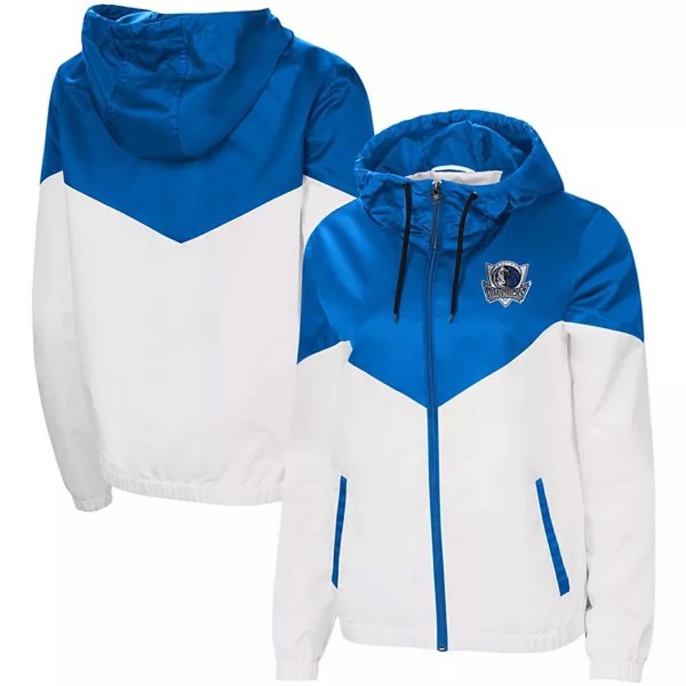 Women's Dallas Mavericks G-III 4Her by Carl Banks Water-Repellent Jacket XL NBA